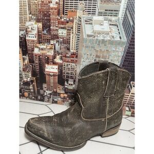 Roper Womens Dusty Boot, Brown, 9  US
